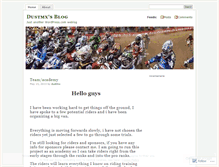 Tablet Screenshot of dustmx.wordpress.com