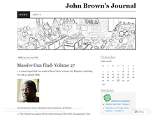 Tablet Screenshot of johnbrownsjournal.wordpress.com