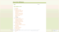 Desktop Screenshot of coursunix.wordpress.com