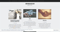 Desktop Screenshot of mihmandar.wordpress.com