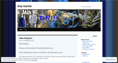 Desktop Screenshot of dripmanila.wordpress.com