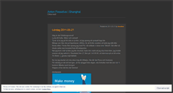 Desktop Screenshot of fosselius.wordpress.com