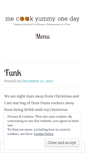 Mobile Screenshot of mecookyummyoneday.wordpress.com