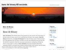 Tablet Screenshot of onlinelearning.bancdebinary60seconds.wordpress.com