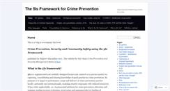 Desktop Screenshot of 5isframework.wordpress.com