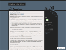 Tablet Screenshot of compassionliving.wordpress.com