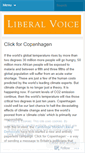Mobile Screenshot of liberalvoice.wordpress.com