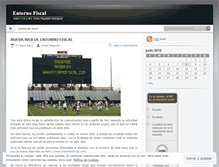 Tablet Screenshot of entornofiscal.wordpress.com