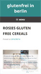 Mobile Screenshot of glutenfreiberlin.wordpress.com