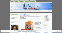 Desktop Screenshot of livingwiththebigd.wordpress.com