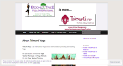 Desktop Screenshot of bodhitreeyoga.wordpress.com
