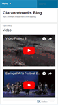 Mobile Screenshot of ciaranodowd.wordpress.com