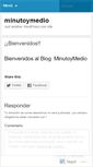 Mobile Screenshot of minutoymedio.wordpress.com