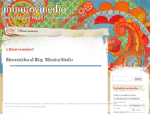 Tablet Screenshot of minutoymedio.wordpress.com