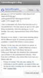 Mobile Screenshot of fabricofthoughts.wordpress.com