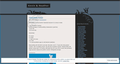 Desktop Screenshot of kevinandheather.wordpress.com