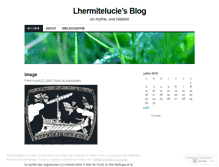 Tablet Screenshot of lhermitelucie.wordpress.com