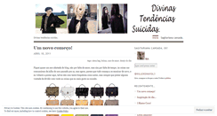 Desktop Screenshot of divinesuicidetrends.wordpress.com