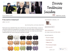 Tablet Screenshot of divinesuicidetrends.wordpress.com