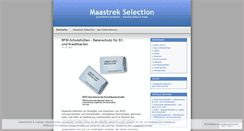 Desktop Screenshot of maastrek.wordpress.com