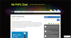 Desktop Screenshot of darkofpopo.wordpress.com