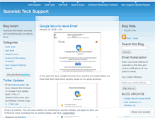 Tablet Screenshot of ibanniebtechsupport.wordpress.com