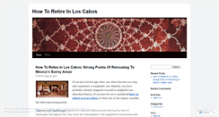 Desktop Screenshot of howtoretireinloscabos.wordpress.com