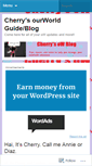 Mobile Screenshot of cherryrocker0910.wordpress.com