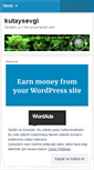 Mobile Screenshot of kutaysevgi.wordpress.com