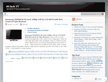 Tablet Screenshot of 60inchtv.wordpress.com
