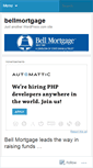 Mobile Screenshot of bellmortgage.wordpress.com
