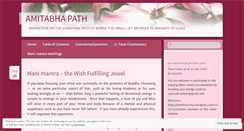 Desktop Screenshot of bodhiactivity.wordpress.com