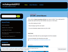 Tablet Screenshot of nchskeyclub2012.wordpress.com