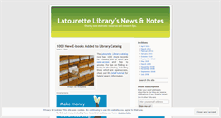 Desktop Screenshot of latlib.wordpress.com