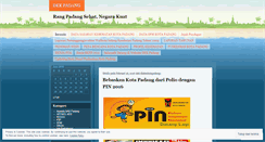 Desktop Screenshot of dinkeskotapadang1.wordpress.com