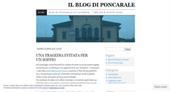 Desktop Screenshot of poncarale.wordpress.com
