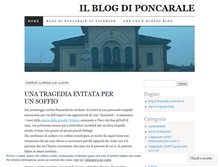 Tablet Screenshot of poncarale.wordpress.com