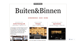 Desktop Screenshot of buitenenbinnen.wordpress.com