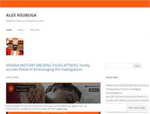 Tablet Screenshot of nsubugaalex.wordpress.com
