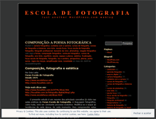 Tablet Screenshot of escoladefotografia.wordpress.com