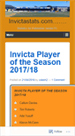 Mobile Screenshot of invictastats.wordpress.com