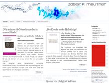 Tablet Screenshot of mautner.wordpress.com
