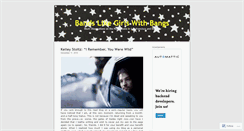 Desktop Screenshot of bandslikegirlswithbangs.wordpress.com