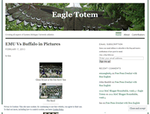 Tablet Screenshot of easterneagles.wordpress.com