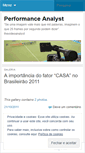 Mobile Screenshot of performanceanalyst.wordpress.com