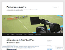 Tablet Screenshot of performanceanalyst.wordpress.com