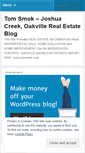 Mobile Screenshot of joshuacreekproperties.wordpress.com