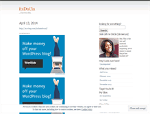 Tablet Screenshot of itsdacia.wordpress.com