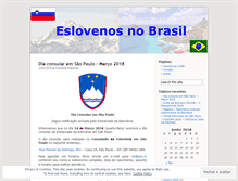 Tablet Screenshot of eslovenosnobrasil.wordpress.com