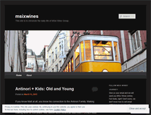 Tablet Screenshot of msixwines.wordpress.com